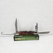 New Remington Backwoods Congress Bird Dressing Multi Blade Knife R15724 picture