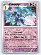Ceruledge 098/193 Rare Paldea Evolved Pokemon Reverse Holo Near Mint picture