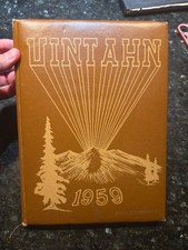 1959 UINTAH HIGH SCHOOL YEARBOOK VERNAL UTAH UINTAHN picture