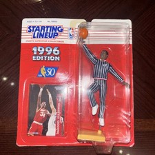 Starting Lineup 1996 Edition Hakeem Olajuwon NBA Figure w/ Trading Card 68850 picture