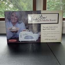 Paula Deen Egg & Muffin Toaster Back to Basics Products Brand New picture