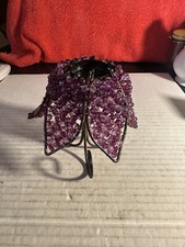 Vintage Beaded Candle Holder. Dwk140 picture