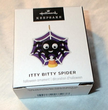 HALLMARK ORNAMENT ~ MINIATURE ~ HALLOWEEN ~ ITTY BITTY SPIDER ~ 2025 *NEW picture