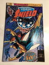 Legendof The Shield Comic # 7 Impact Comics January 1992 The Fly picture