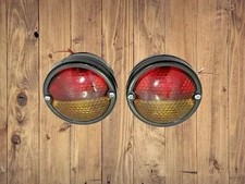 FIT FOR WILLYS FORD JEEP MB GPW M38 CJ2A CJ3A CJ3B TAIL BREAK MARKER LIGHT PAIR picture