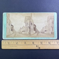 Pearl Street Nantucket Stereoview C. H. Shute & Son 1870s Massachusetts picture