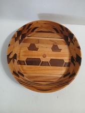 Wood Bowl Segmented 9