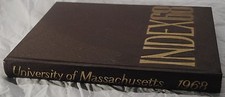 University of Massachusetts Yearbook  class of 1968 very good condition picture