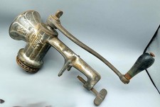 Antique EC Simmons Keen Kutter KK23 Cast Iron Meat Grinder Food Chopper 1906 USA picture