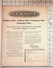 1939 Studebaker Champion Car Salesman Recruitment Magazine Ad Paul G. Hoffman picture