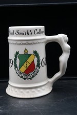 Vtg 1966 Paul Smith’s College Tau Kappa Beta Beer Stein Mug Nude Female Handle picture