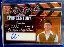 Christopher Mintz Plasse Leaf Pop Century Autograph 1 of 1  picture