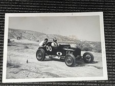 Vintage Black & White Photo Moon Equip Model T Ford Hot Rod Car In Desert picture