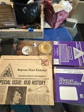 Job’s Daughters Eastern Star Vintage Ephemera Lot Masonic Freemason Collectibles picture