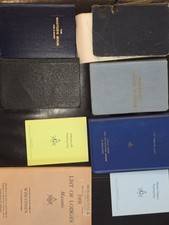 Vintage Masonic Books Lot Wisconsin Freemason Monitor Ritual Posting Keys 1949 picture