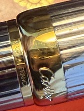 Louis Cartier Platinum and Gold Plated Ballpoint Pen | Excellent Condition picture