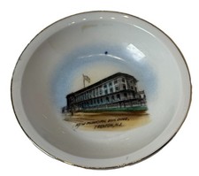MUNICIPAL BUILDING - TRENTON NJ NEW JERSEY Souvenir Trinket ANTIQUE CHINA DISH picture