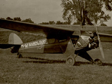 Vintage 1930s M-W Hardware Advertising Airplane Photo, Sponsor Livery 5x7 Approx picture