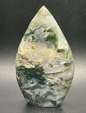 Moss agate teardrop 166g picture
