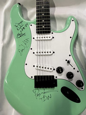 THREE DOG NIGHT / LITTLE RIVER BAND - Signed Autographed Guitar picture