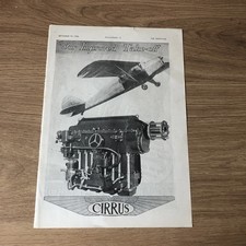 SAIR50 MAGAZINE ADVERT 11X8 CIRRUS: FOR IMPROVED TAKE-OFF picture