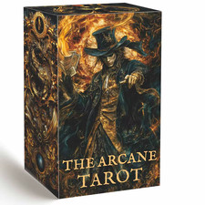 Magic Arcana Tarot Deck: 78 Cards 13x8cm/5.1x3.1in & Inner Fire Paper Manual picture