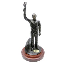 Danbury Mint Arnold Palmer The Farewell Bronze Figurine Golf Statue St Andrews picture