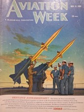 1955 AVIATION WEEK Nov 21st US MILITARY Air Defense COLD WAR  picture