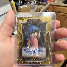 Topps 2025 Pixar Gold Monsters, Inc. Boo Gilded Authentic Auto AA-MG 24/25 picture