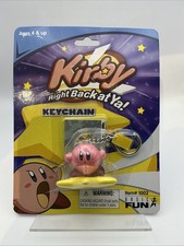 Kirby Right Back At Ya Basic Fun Nintendo HAL Promotional 2003 Keychain *NEW* picture