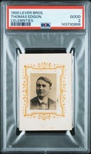 1900 Lever Bros. Celebrities Portraits (PSA 2 GD) Thomas Edison picture