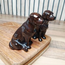 Quail Ceramics Brown Labrador - Salt & Pepper picture