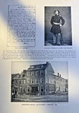 1912 Illustration Colonel Ephraim Elmer Ellsworth Marshall House Alexandria VA picture