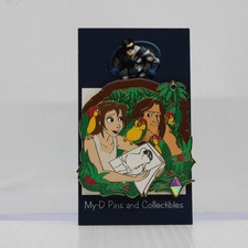B5 Disney WDW Celebrating 25 Years of Pins LE Pin If We Were There Tarzan Jane picture
