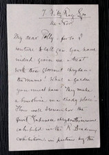 LADY ELIZABETH EASTLAKE AUTOGRAPHED SIGNED ORIGINAL LETTER EFFIE GRAY CONTENT C picture