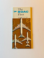 BOAC The Fleet 1970 Brochure B707, VC-10, B747 picture