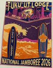 2026 National Jamboree TUKU' UT Lodge 33 2-Piece Flap Set Surfboards GLAAC Calif picture