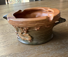 Vintage Roseville Ashtray Bushberry #26 Pottery Tobacciana Smoking picture