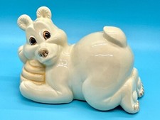 Vintage Quon Quon Japan Honey Bear Ceramic Piggy Bank picture