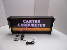 Carter Carburetor Parts LED Display lighted sign lightbox Wall hanging Light picture