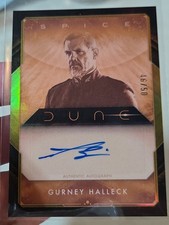 2025 Topps Chrome Dune GURNEY HALLECK #SA-GH Josh Brolin SPICE Auto GOLD # 46/50 picture