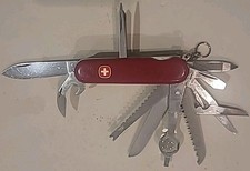 Wenger Old Multi Tool Champ Army Knife Rose Vintage picture
