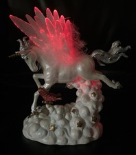 Vintage Hamilton Collection Pegasus Wings of Majesty Lighted Wings Figure  picture