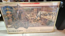 Vintage Budweiser Great Kings Of Africa Poster Print No. 7 picture