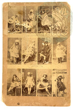 1880's Photo Collage Deadwood SD Tombstone AZ Prostitutes LADIES lovelies photo picture