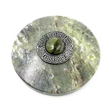IRISH CONNEMARA MARBLE AND MULLINGAR PAPERWEIGHT picture