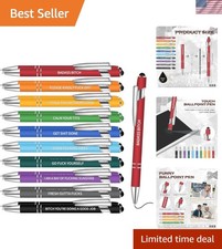 Metallic Rude Office Pens - 20 Pack of Hilarious Ballpoint Writing Instruments picture