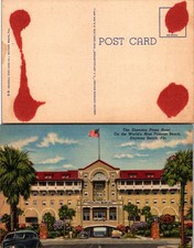 Vintage Florida The Sheraton Plaza Hotel Postcard Unused 50579 picture