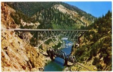 Postcard Feather River Canyon California picture