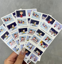 2015 USPS Charlie Brown Christmas First Class Letter Stamps, 5 Sheets of 20 picture